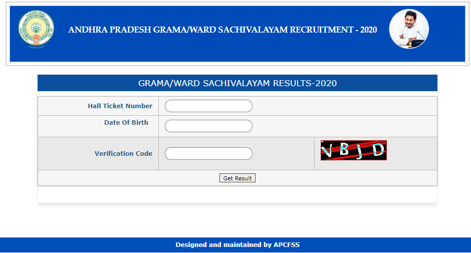grama sachivalayam result