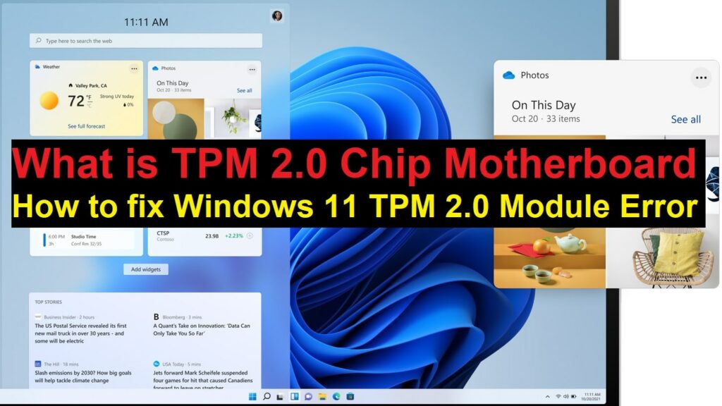 tpm chip windows 11