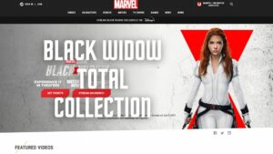 Black Widow Total Collection, Box Office Earnings, Day 1 USA World Wide