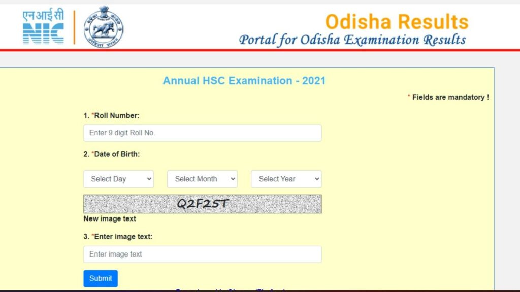 Odisha 12th Result