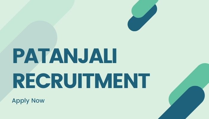 Job in patanjali ayurved limited