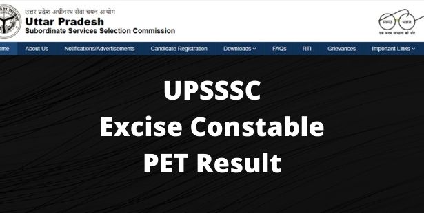 UPSSSC Excise Constable PET Result