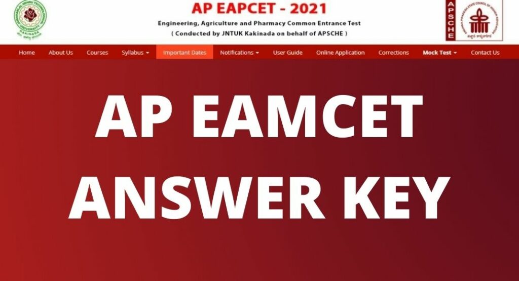 AP EAMCET ANSWER KEY