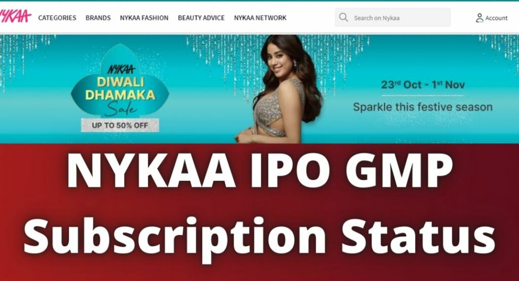 NYKAA IPO GMP Subscription Status
