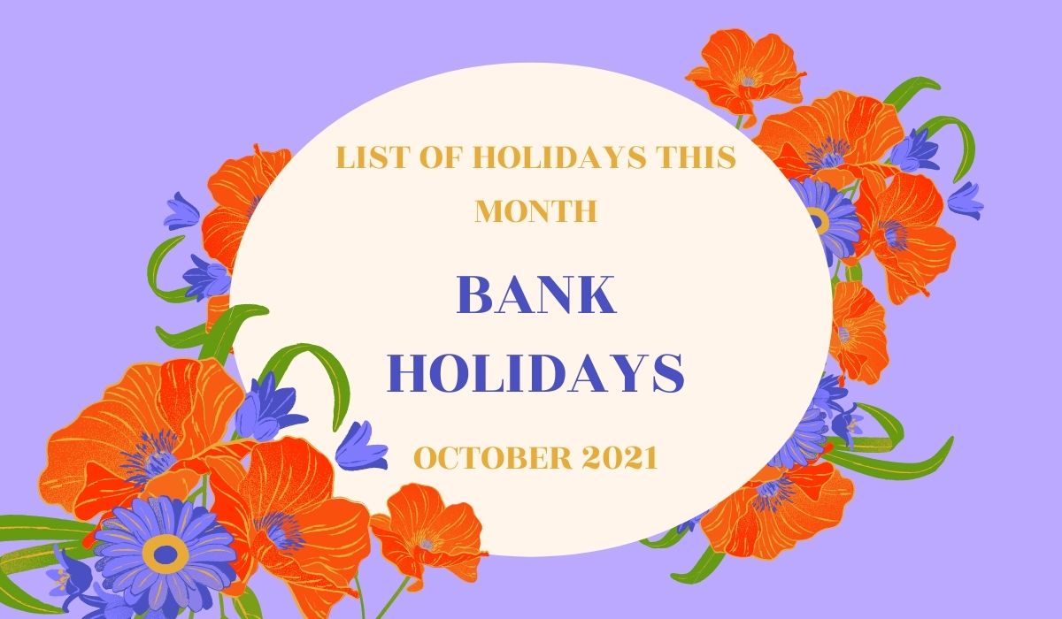 Bank Holidays November 2021, Schools, Colleges, Govt Jobs Holiday List