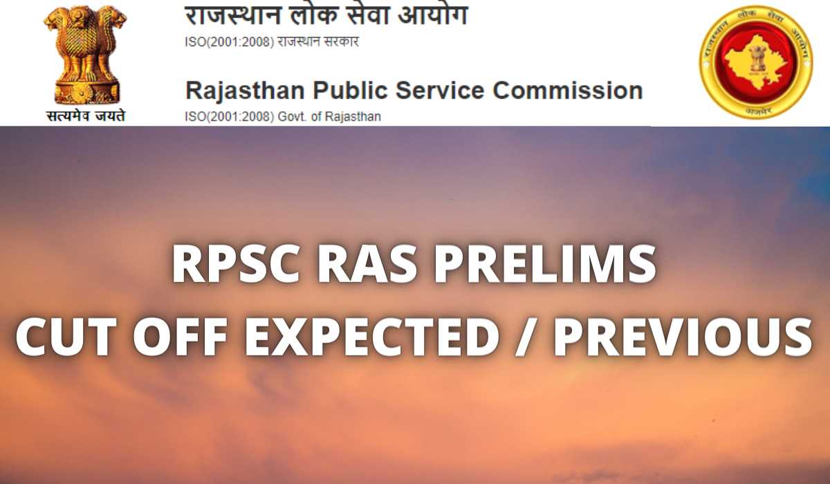 RPSC RAS Cut Off 2021 Prelims Result Date Expected