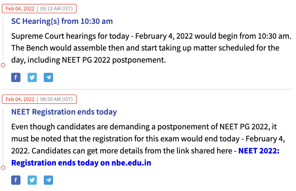 NEET PG 2022 Postponed