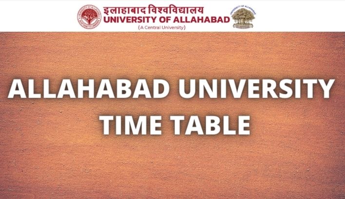 Allahabad University Time Table 2022