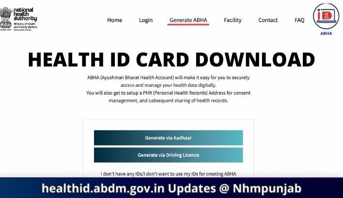 HEALTH ID CARD DOWNLOAD