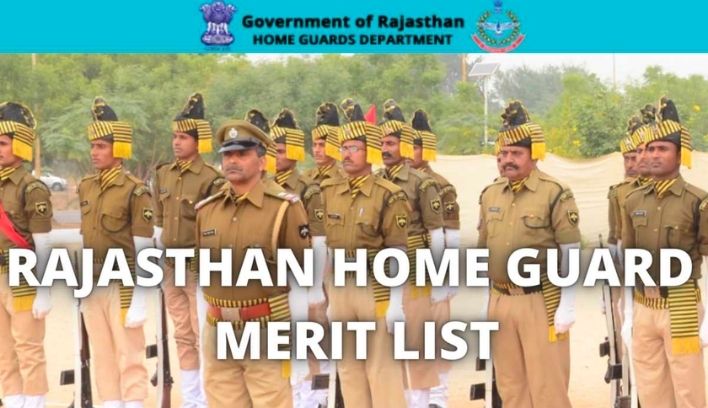 Rajasthan Home Guard result