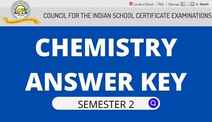 ISC Sem 2 Chemistry Answer Key