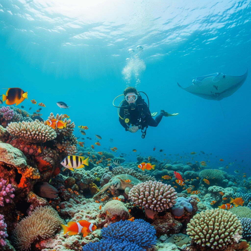 scuba diving